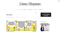 Desktop Screenshot of linuxhispano.net